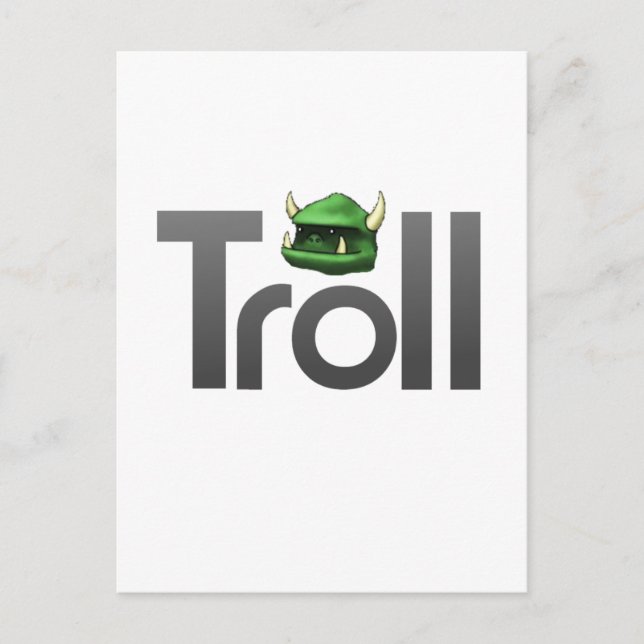 Troll Postcard (Front)