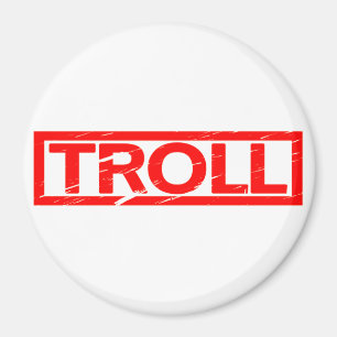 Troll Stamp Magnet