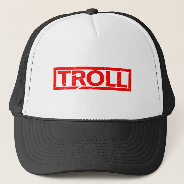 Troll Stamp Trucker Hat (Front)