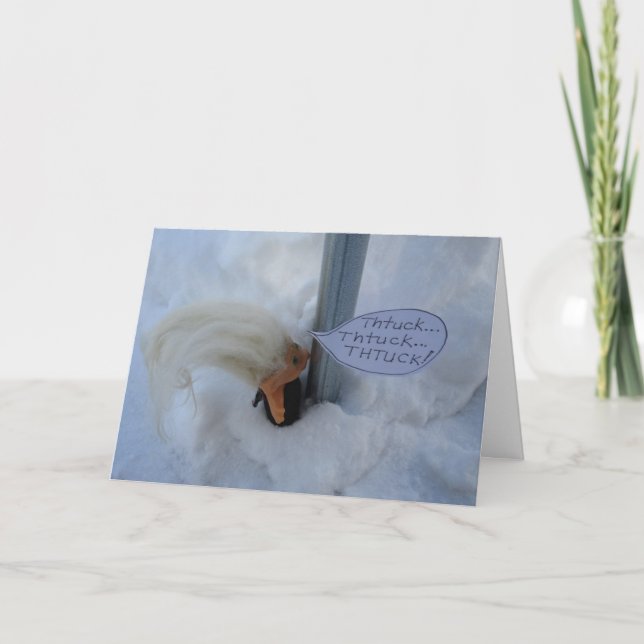 Troll stuck to a pole. card (Front)