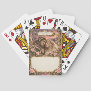 Troll Wedding Guest Book Signing Deck Playing Cards
