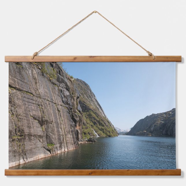 Trollfjord Lofoten Hanging Tapestry (Front)