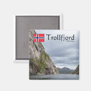 Trollfjord Souvenir Magnet