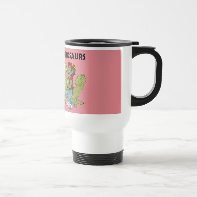 Trolls Love Dinosaurs Travel Mug (Right)