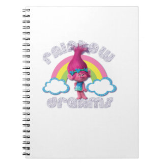 Trolls Rainbow Dreams Poppy  Notebook