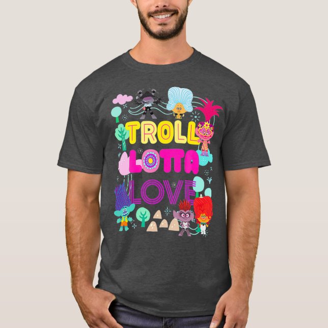 Trolls World Tour Troll Love T-Shirt (Front)