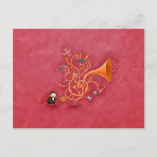 Trombombone Postcard
