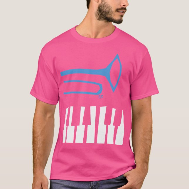 Trombone And Piano T-Shirt (Front)