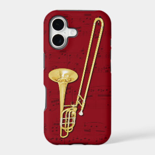Trombone (bass) phone case. Pick colour