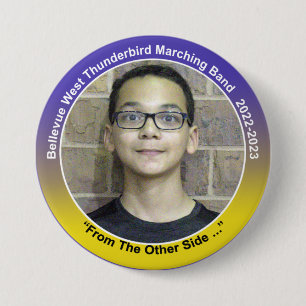 Trombone Carson 10 7.5 Cm Round Badge