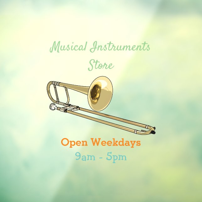 Trombone cartoon illustration (Sheet 3)