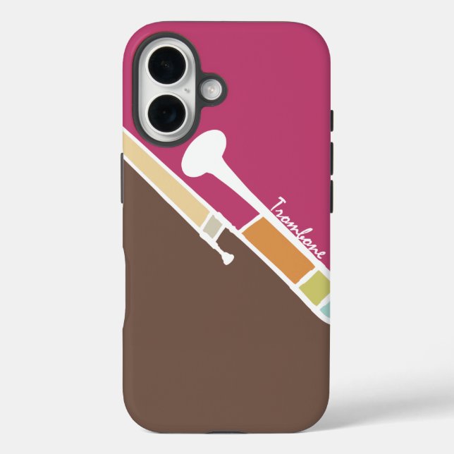 Trombone Case-Mate iPhone Case (Back)