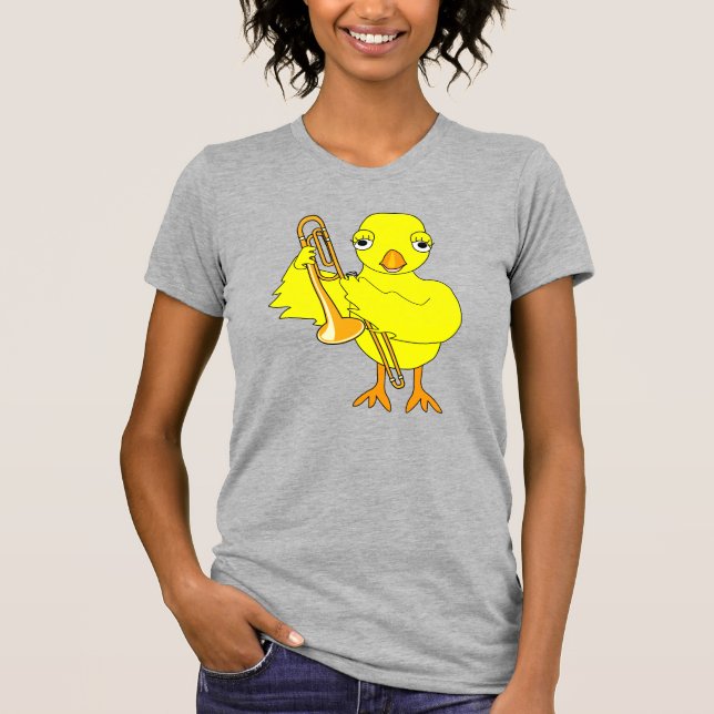 Trombone Chick T-Shirt (Front)