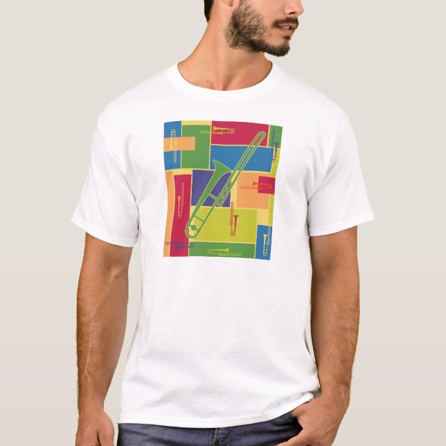 Trombone Colorblocks T-Shirt (Front)