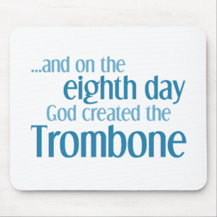 Trombone Creation Mouse Pad