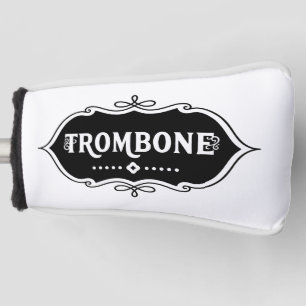 Trombone Emblem  Golf Head Cover