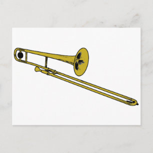 Trombone Gear Postcard