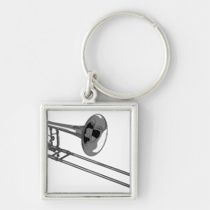 Trombone Key Ring