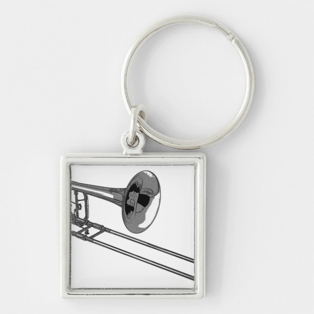 Trombone Key Ring (Front)
