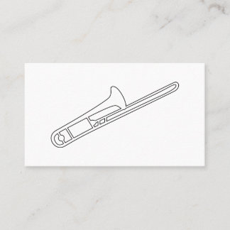 Trombone Logo - Business Card
