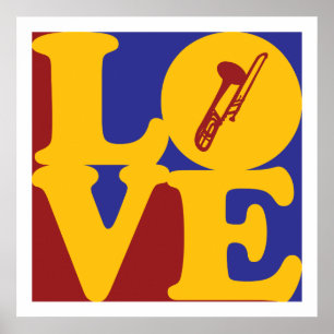 Trombone Love Poster
