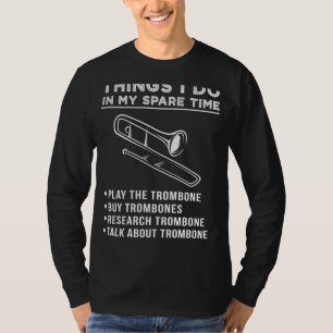 Trombone Maestro: Embrace the Melodic Brass Journe T-Shirt