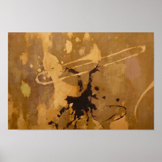 Trombone Muse Poster (Front)