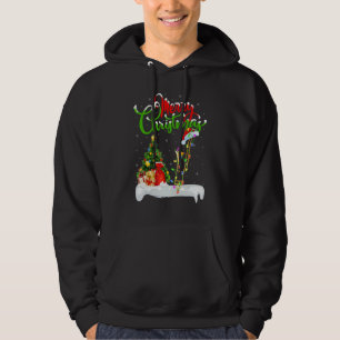 Trombone Music Xmas Decorations Trombone Christm Hoodie