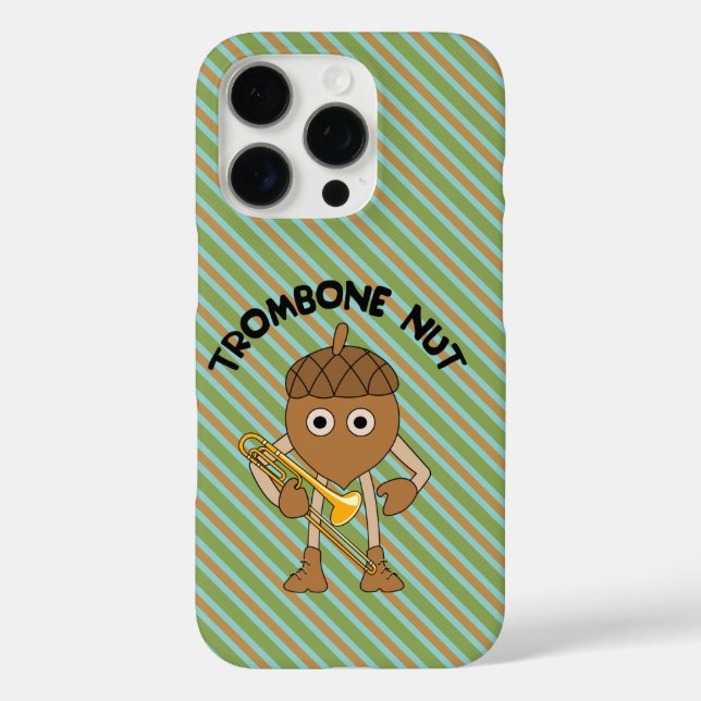 Trombone Nut Text Case-Mate iPhone Case (Back)