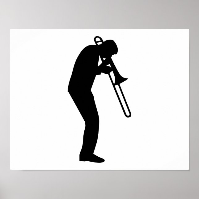 Trombone Player Poster (Front)