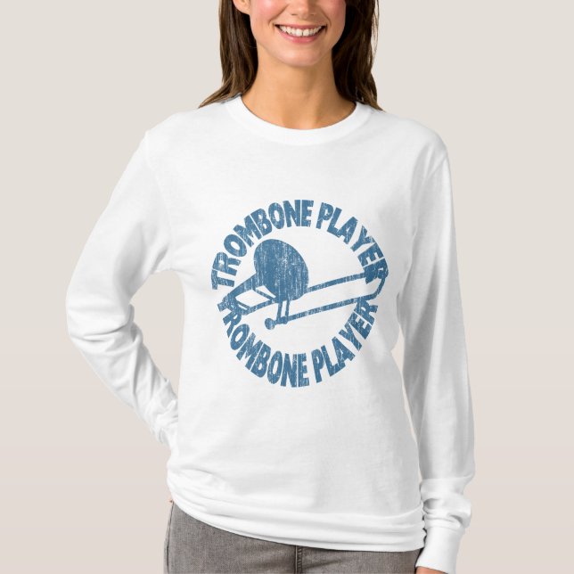 Trombone Player T-Shirt (Front)