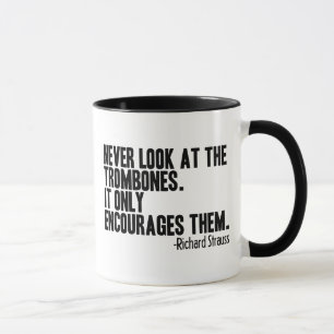 Trombone Quote Mug