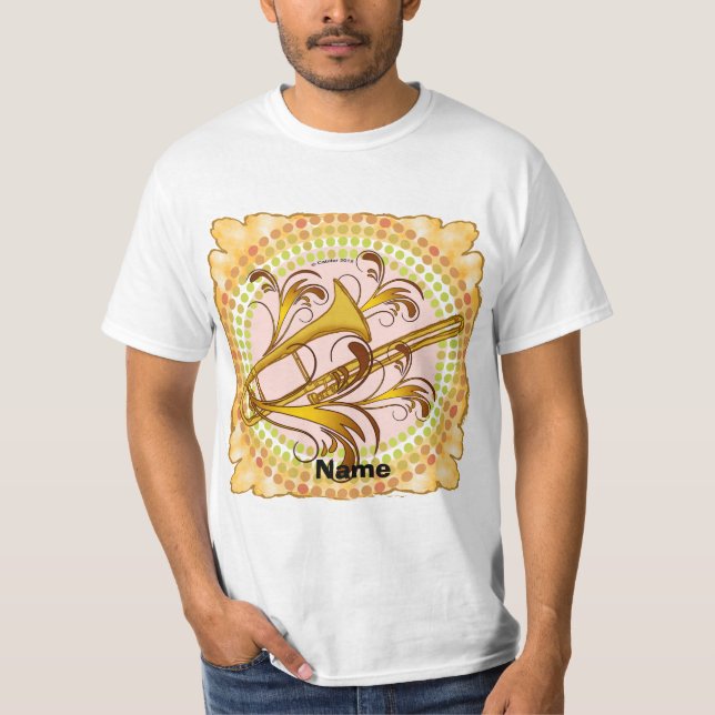 Trombone Rhythm t-shirt (Front)