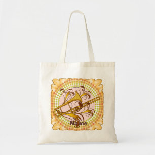 Trombone Rhythm tote bag