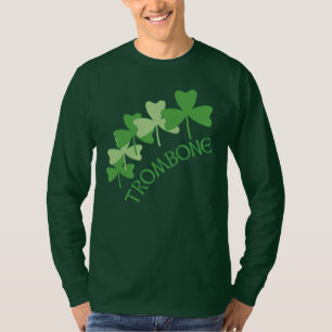 Trombone Shamrocks Arc T-Shirt