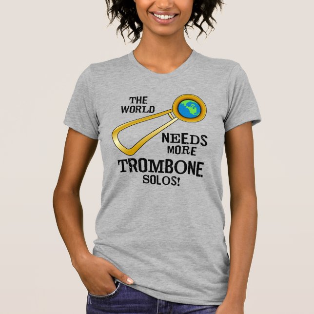 Trombone Solos T-Shirt (Front)