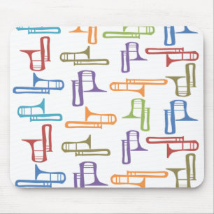 Trombones Mouse Pad