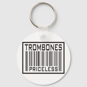 Trombones Priceless Key Ring