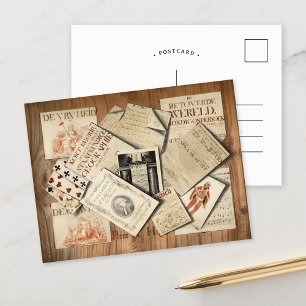 Trompe l’œil Piere De Hoop Postcard