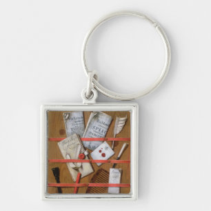 Trompe l'oeil, 1702 key ring