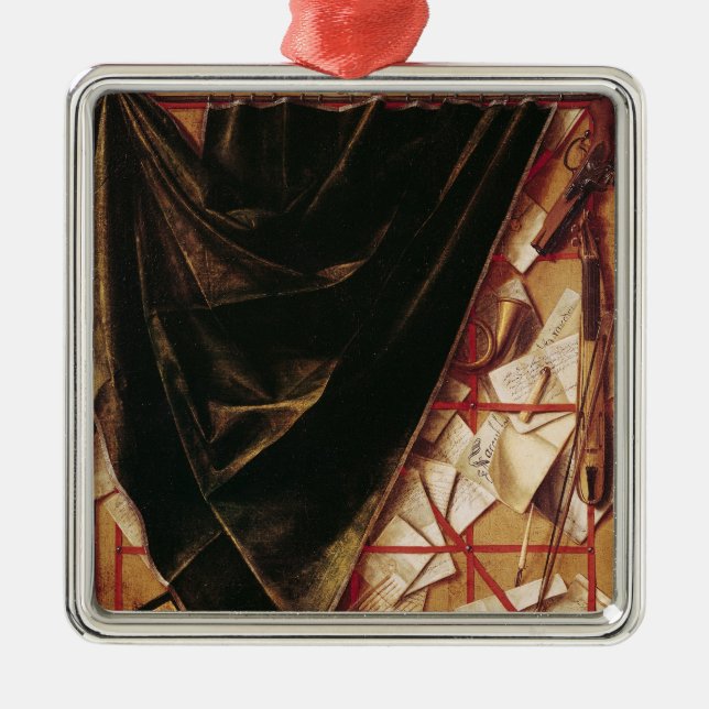 Trompe l'Oeil Metal Tree Decoration (Front)