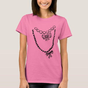 Trompe L'oeil Necklaces T-shirt