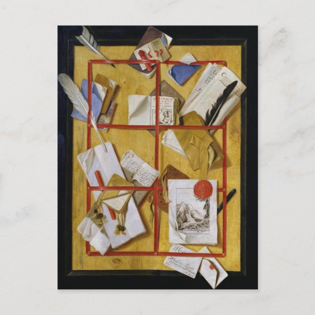 Trompe l'Oeil Postcard (Front)