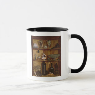 Trompe l'Oeil with a Statuette of Hercules Mug