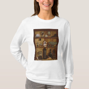 Trompe l'Oeil with a Statuette of Hercules T-Shirt