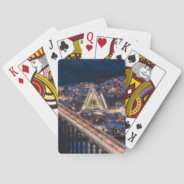 Tromso Arctic Cathedral Playing Cards (Back)