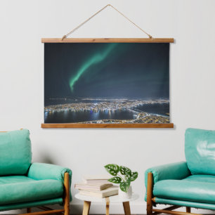 Tromso Northern Light Hanging Tapestry