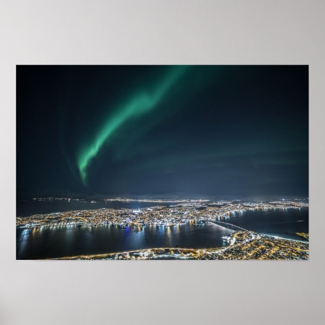 Tromso Northern Light Poster (Front)