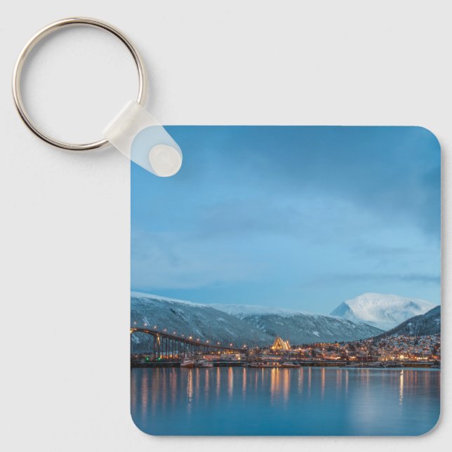 Tromso Norway Key Ring (Front)