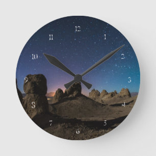 Trona and the Milky Way Round Clock